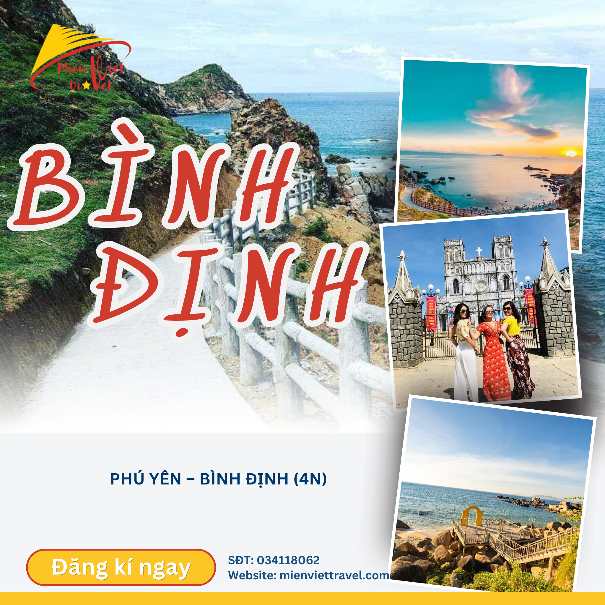 PHÚ YÊN – BÌNH ĐỊNH (4N)