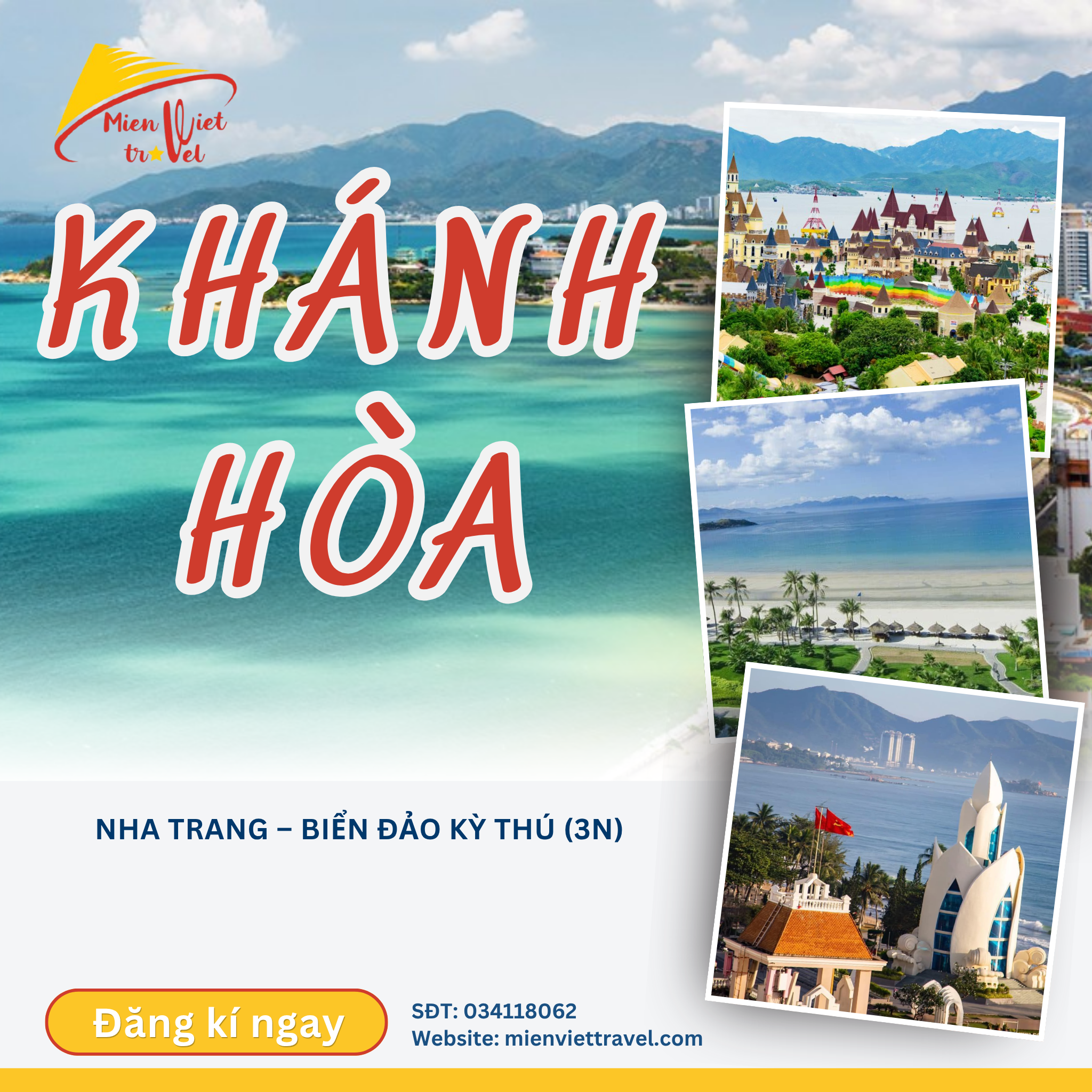NHA TRANG – BIỂN ĐẢO KỲ THÚ (3N)