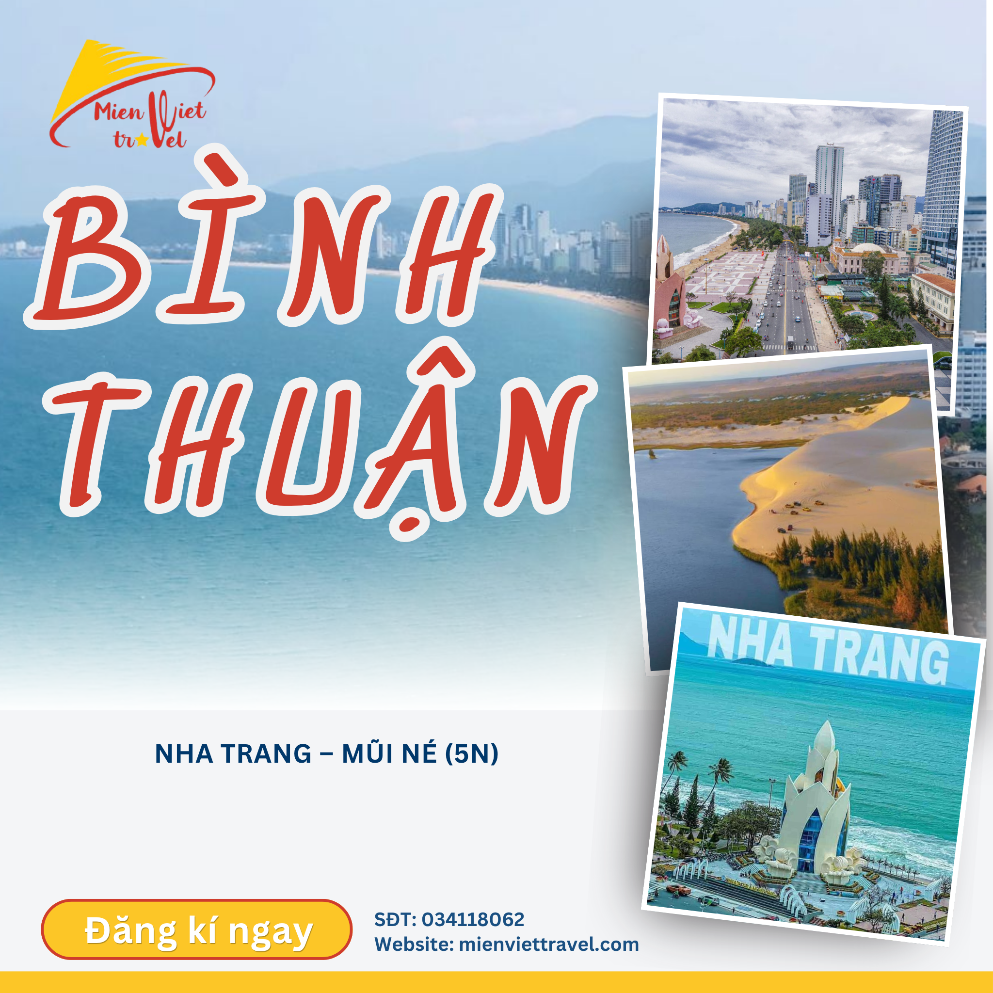 NHA TRANG – MŨI NÉ (5N)