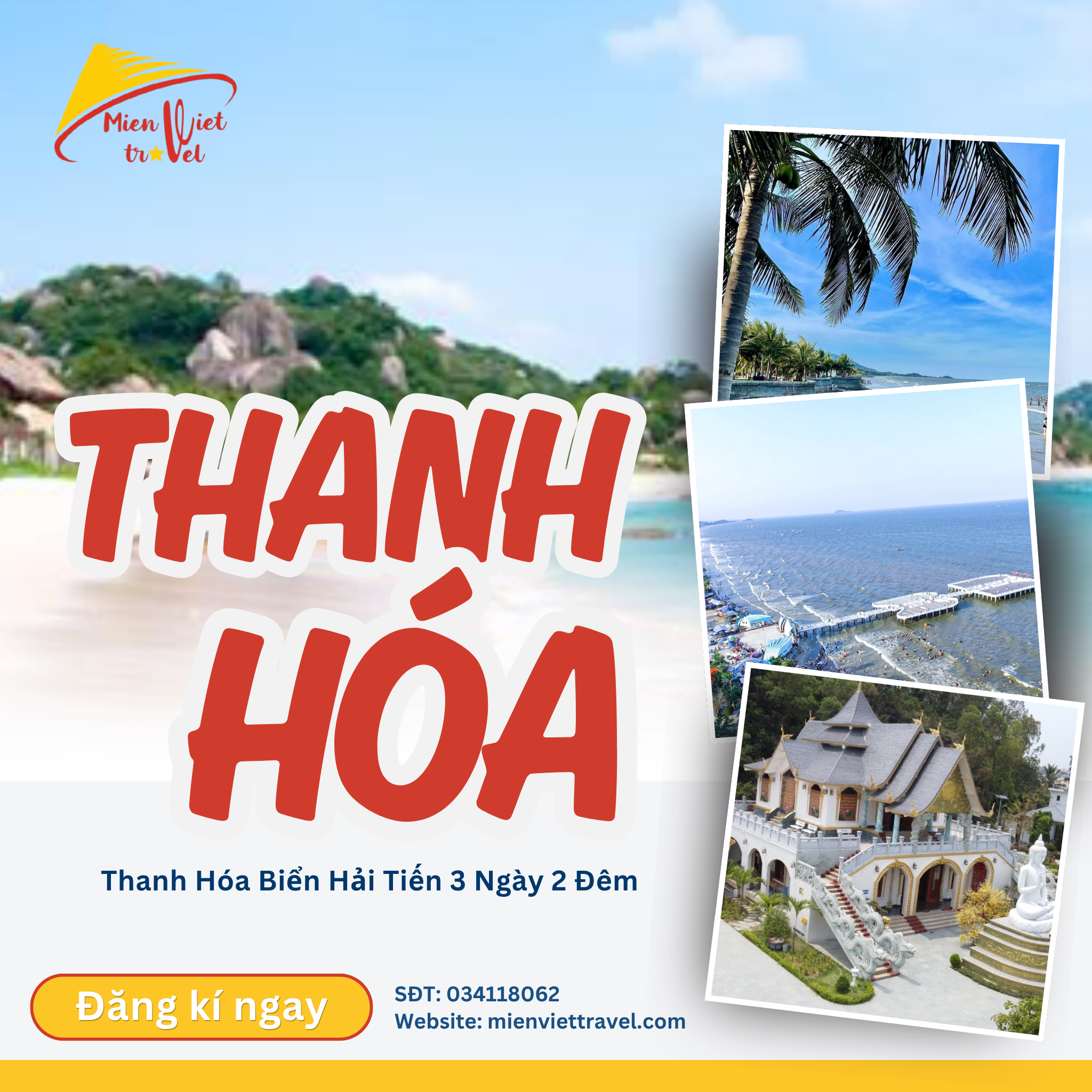BIỂN HẢI TIẾN 3N2Đ