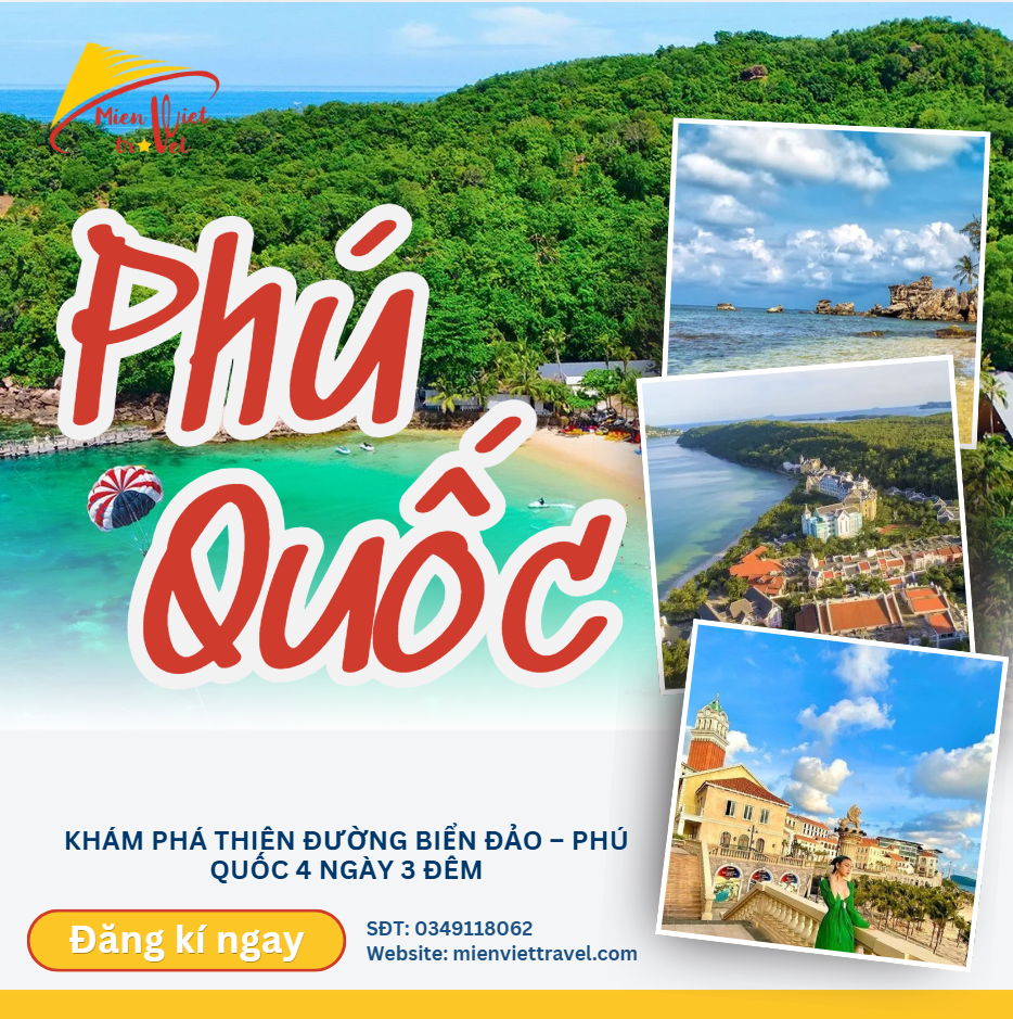 KHÁM PHÁ THIÊN ĐƯỜNG BIỂN ĐẢO – PHÚ QUỐC (4N3Đ)
